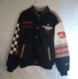Reversable Leather Earnhardt #3 NASCAR Winston Cup Series GW Racing Jacket XXL